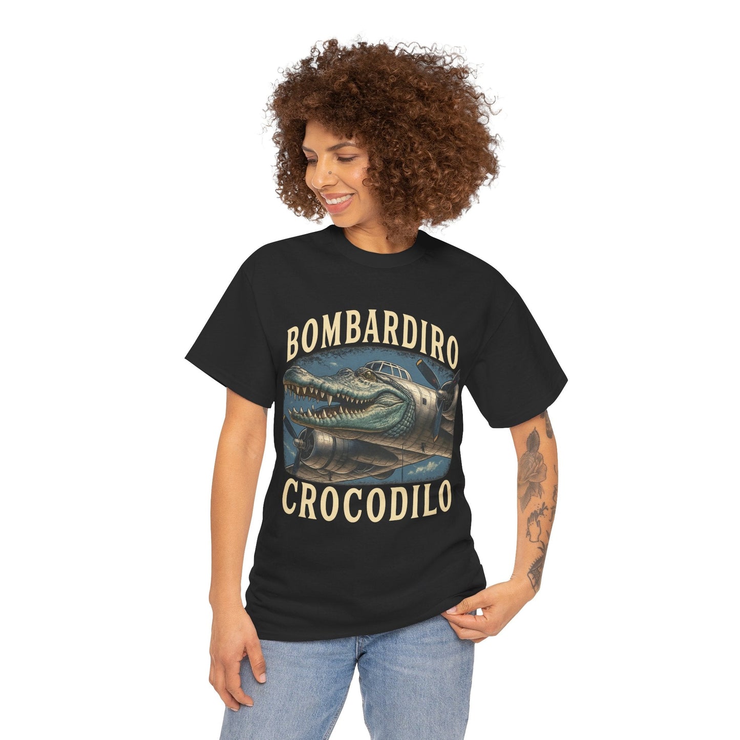 Brainrot Bombardiro Crocodilo shirt